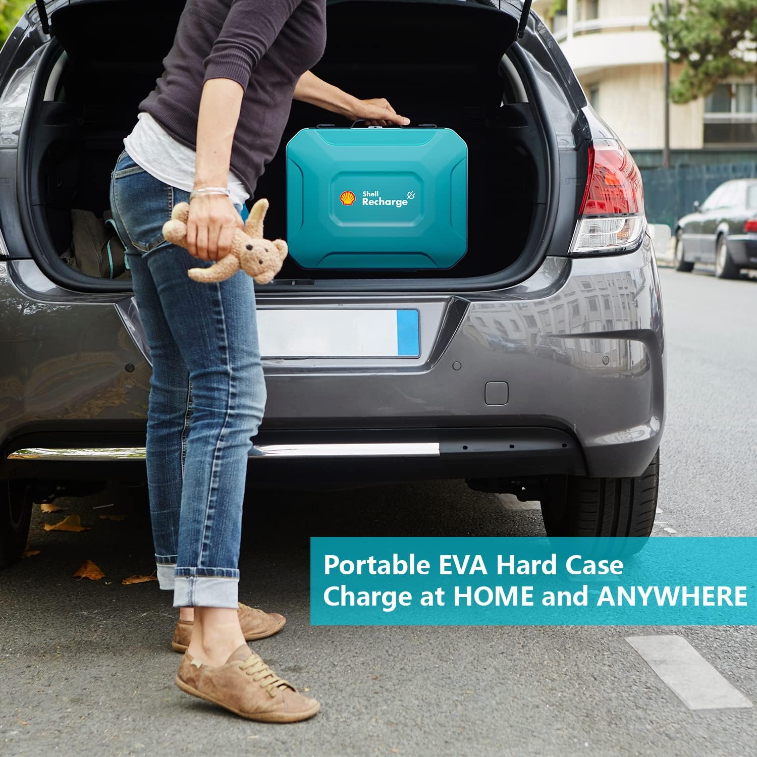 SHELL Electric Vehicle Charger Level 2 40 Amp Fast Charging EV Charger 240V UL EV Home Charge Station with 30ft Cable Electric Car Charging Adapter with NEMA 14-50R Plug Compatible with SAE J1772 EVs