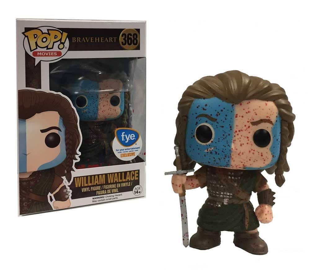 Funko Pop! Movies Braveheart William Wallace #368 Fye