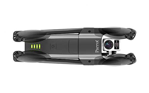 Parrot PF728000 ANAFI Drone, Foldable Quadcopter Drone with 4K HDR Camera, Compact, Silent & Autonomous, Realize your shots with a 180° vertical swivel camera, Dark Grey