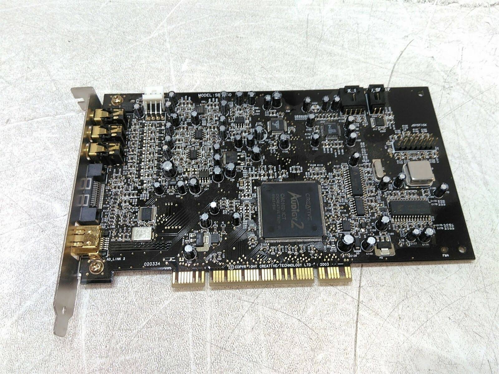 Creative Sound Blaster SB0360 Audigy 2 PCI Audio Sound Card