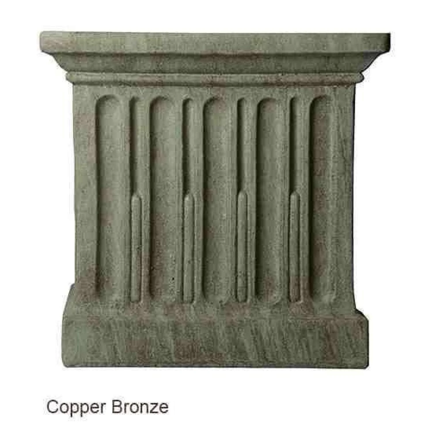 Campania International Kosei Cast Stone Bird Bath Pietra Nuova
