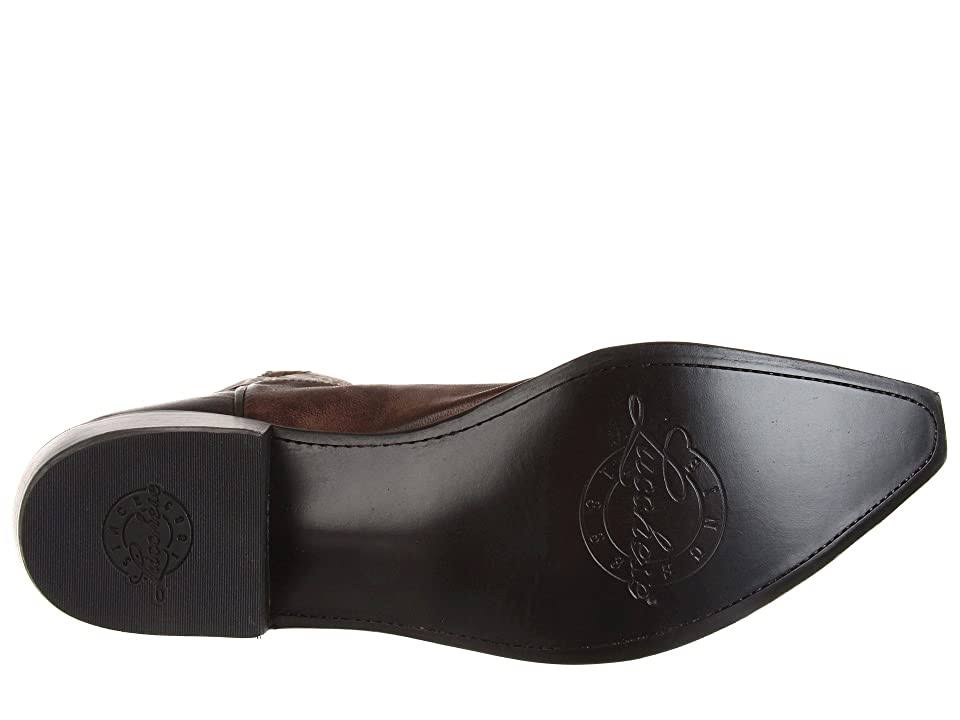 Lucchese M1002 (Chocolate Madras Goat) Cowboy Boots
