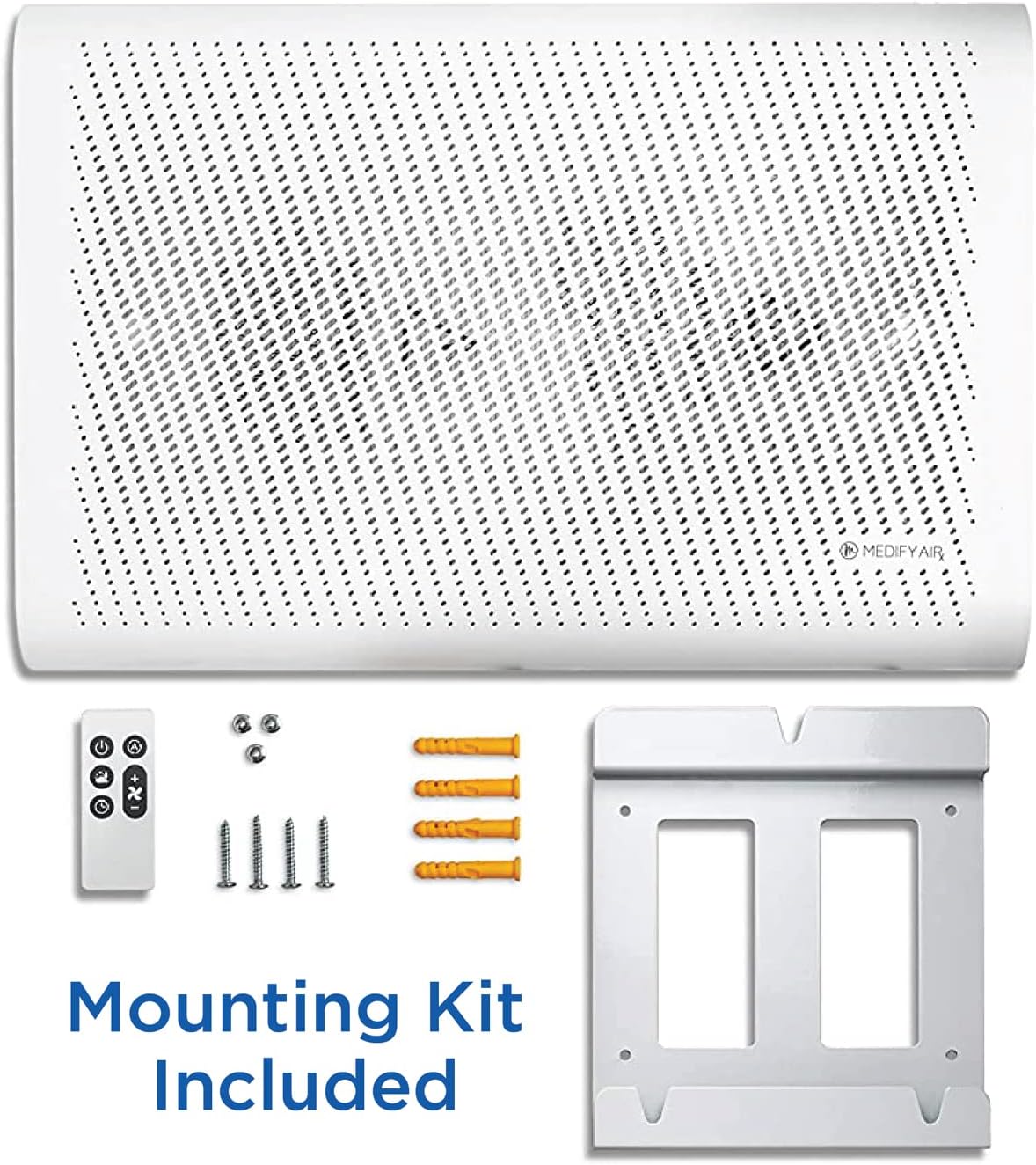 Medify Air MA-35 Air Purifier with H13 True HEPA Filter | 500 sq ft Coverage | for Allergens, Wildfire Smoke, Dust, Odors, Pollen, Pet Dander | Quiet 99.7% Removal to 0.1 Microns | Black, 1-Pack