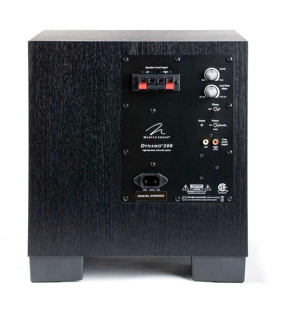 MartinLogan Dynamo 300 Home Theater and Stereo Subwoofer