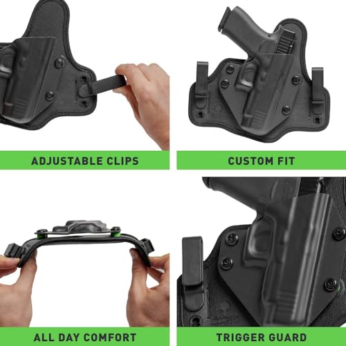 Alien Gear Cloak Tuck 3.5 IWB Holster - Everyday Carry Gear - Custom Fit - Full Cant & Ride Height Adjustable - Made in The USA - Right or Left Hand