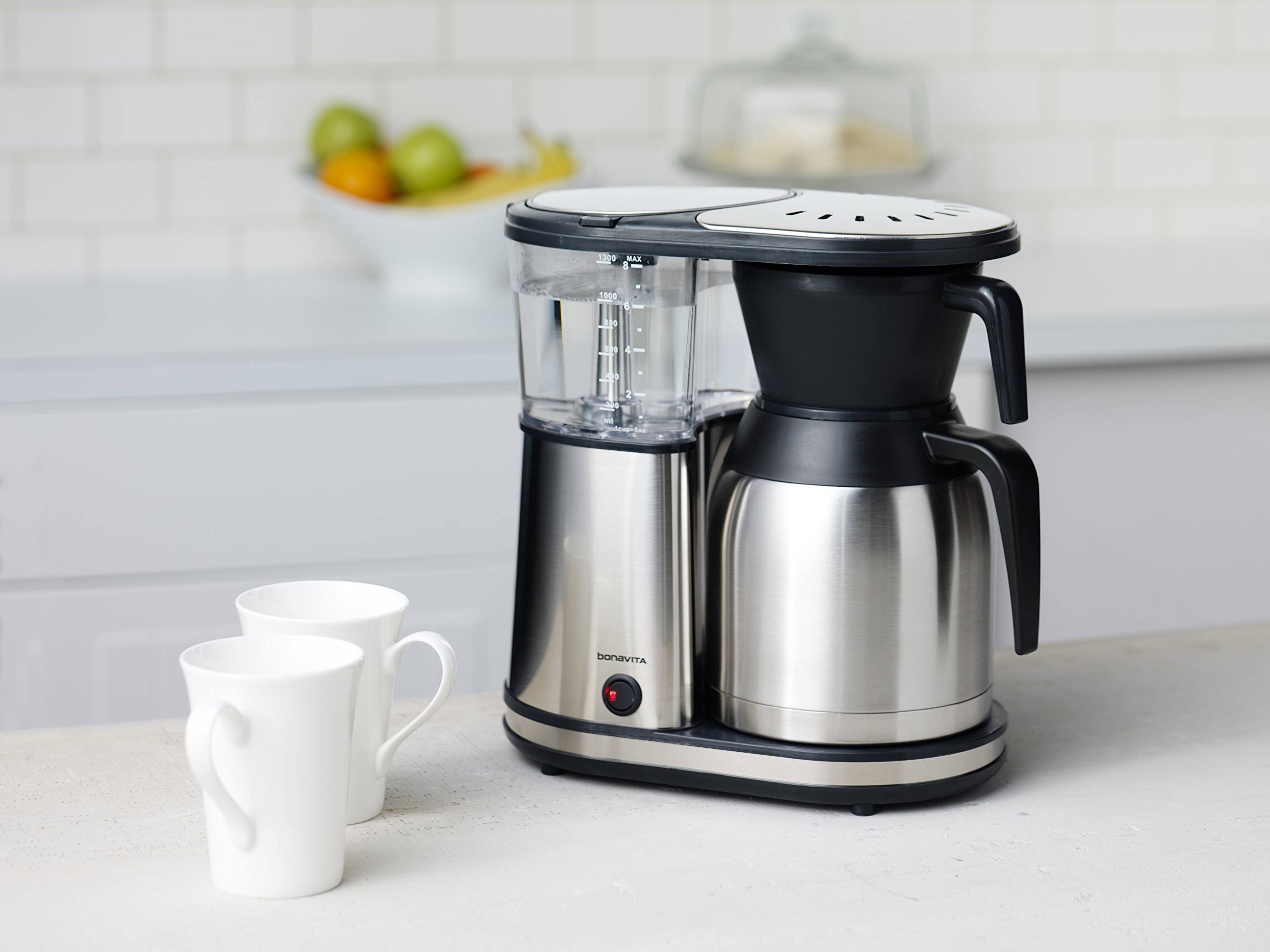 Bonavita Bv1900ts 8-Cup Carafe Coffee Brewer, Stainless Steel