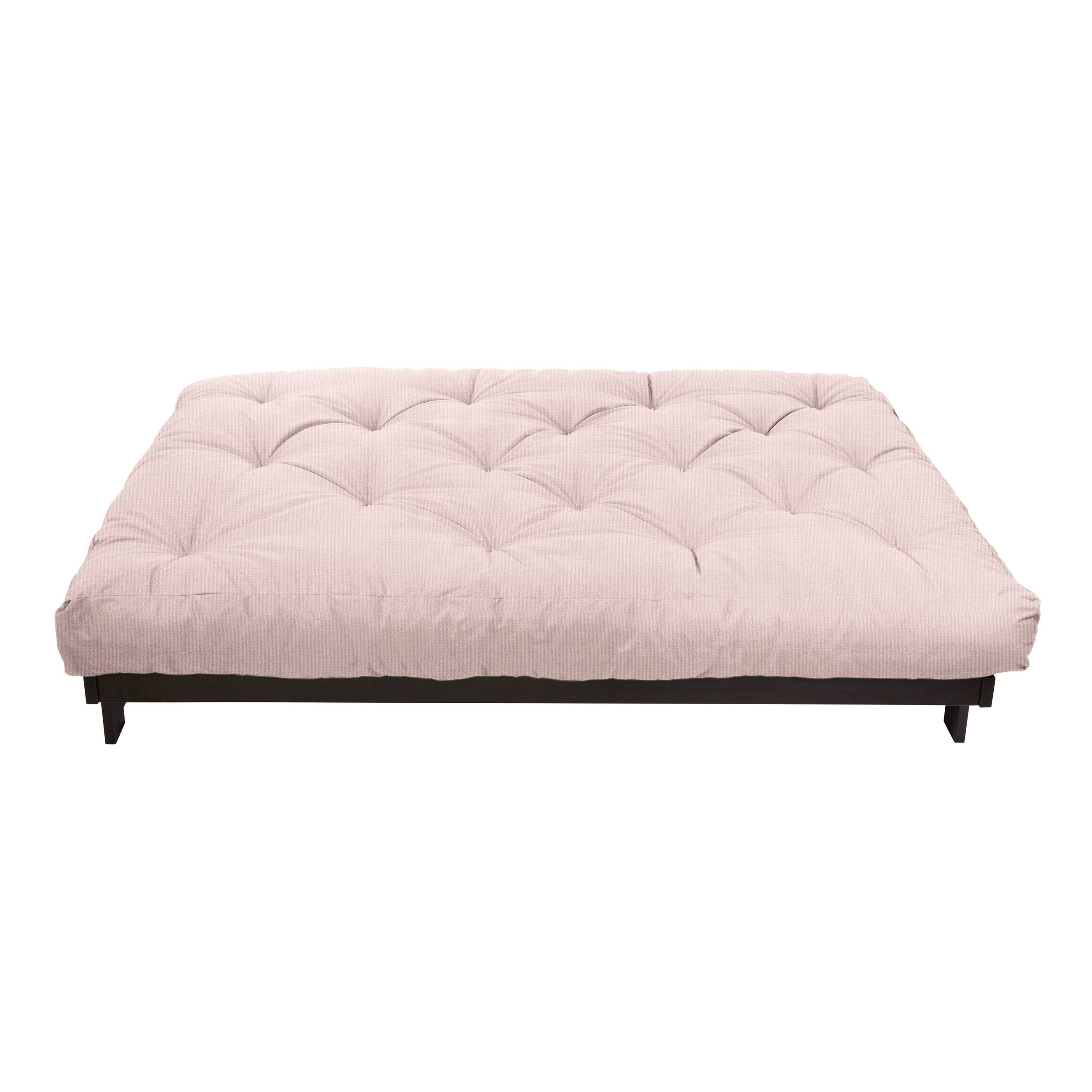 Porch u0026 Den Ordonez Black 8-Inch Queen-size Dual Latex Futon Mattress