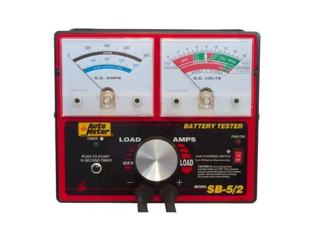 Auto Meter SB-5/2 800 Amp Variable Load Battery/Electrical System Tester