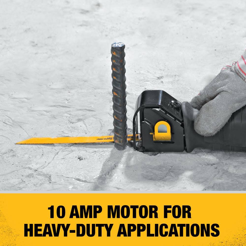 Dewalt 10 Amp Reciprocating Saw Kit