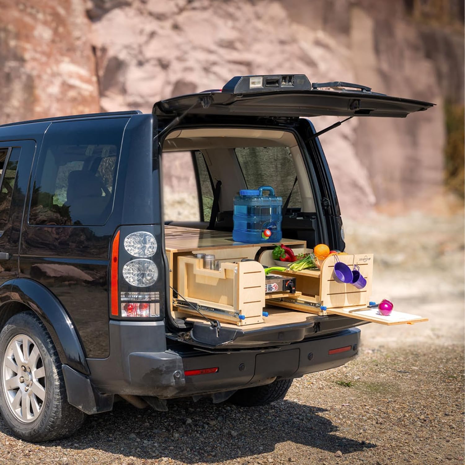 XK - Overland Kitchen Box WD1000 All-in-One Camping Kit with Cooking, Sleeping