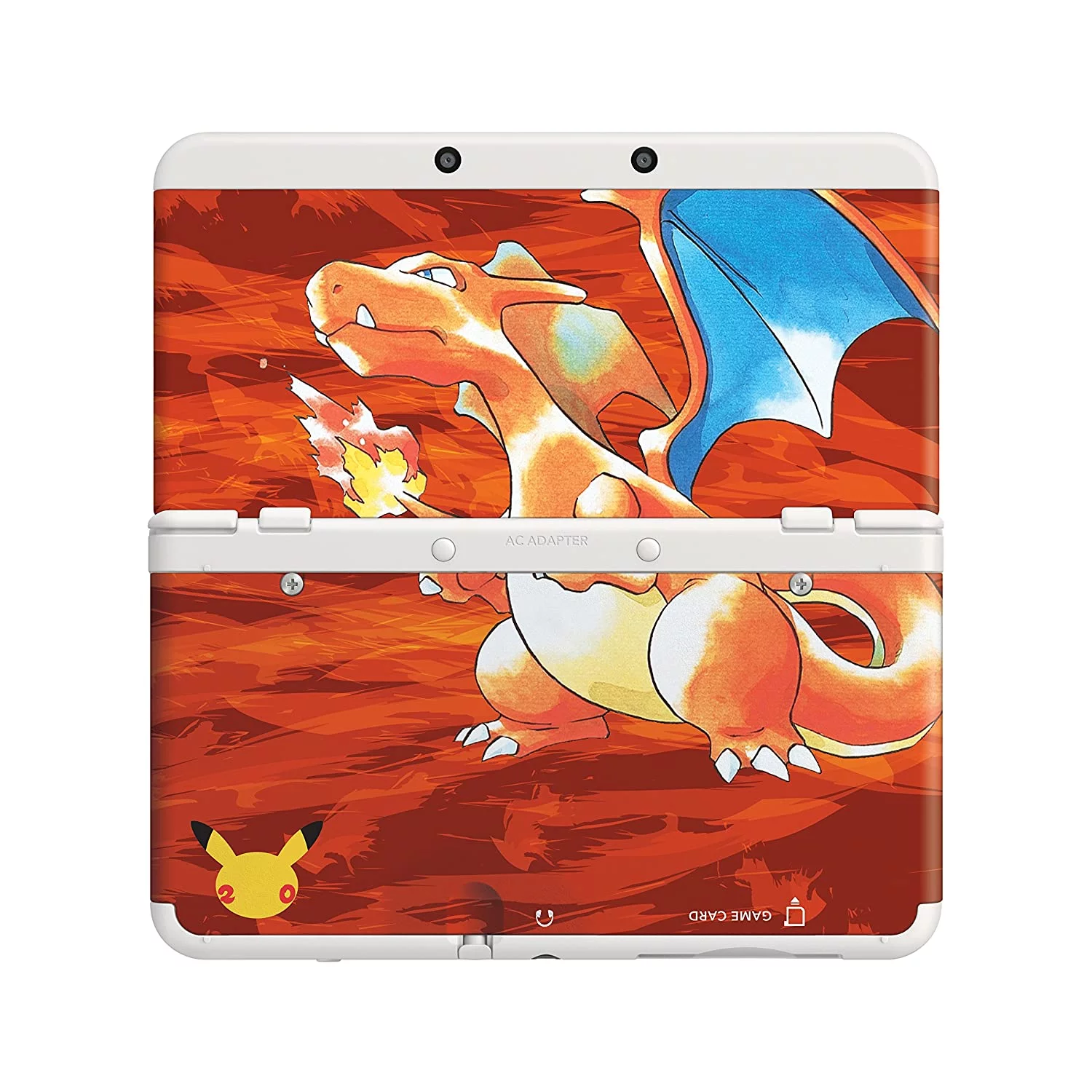 New Nintendo 3DS - Pok������mon 20th Anniversary Bundle - handheld game console - Pokemon Blue Version, Pokemon Red Version