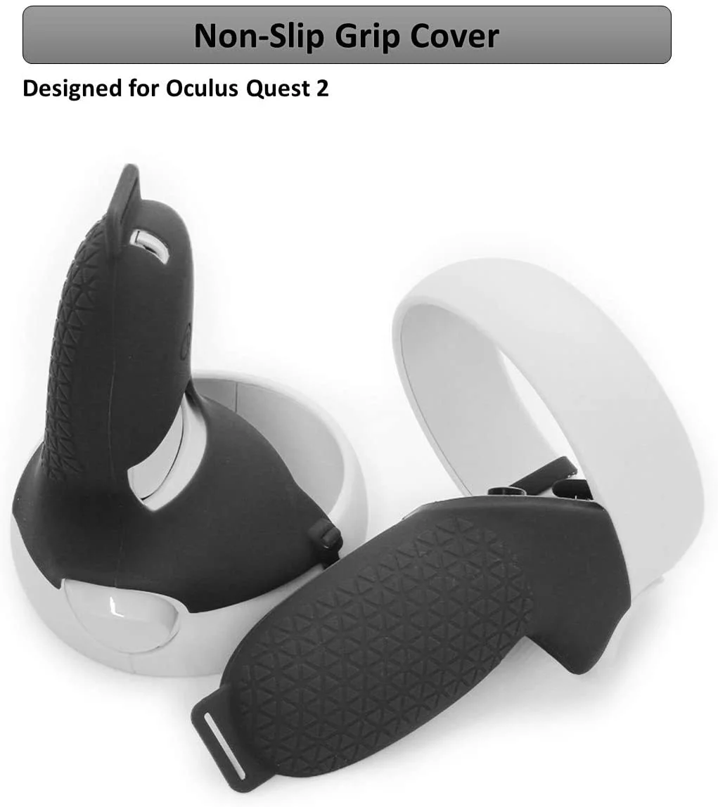 2021 Oculus Quest 2 All-In-One VR Headset, Touch Controllers, 256GB SSD, Glasses Compatible, 3D Audio, Mytrix Head Strap, Carrying Case, Earphone, Link Cable (3M), Grip Cover, Lens Cover