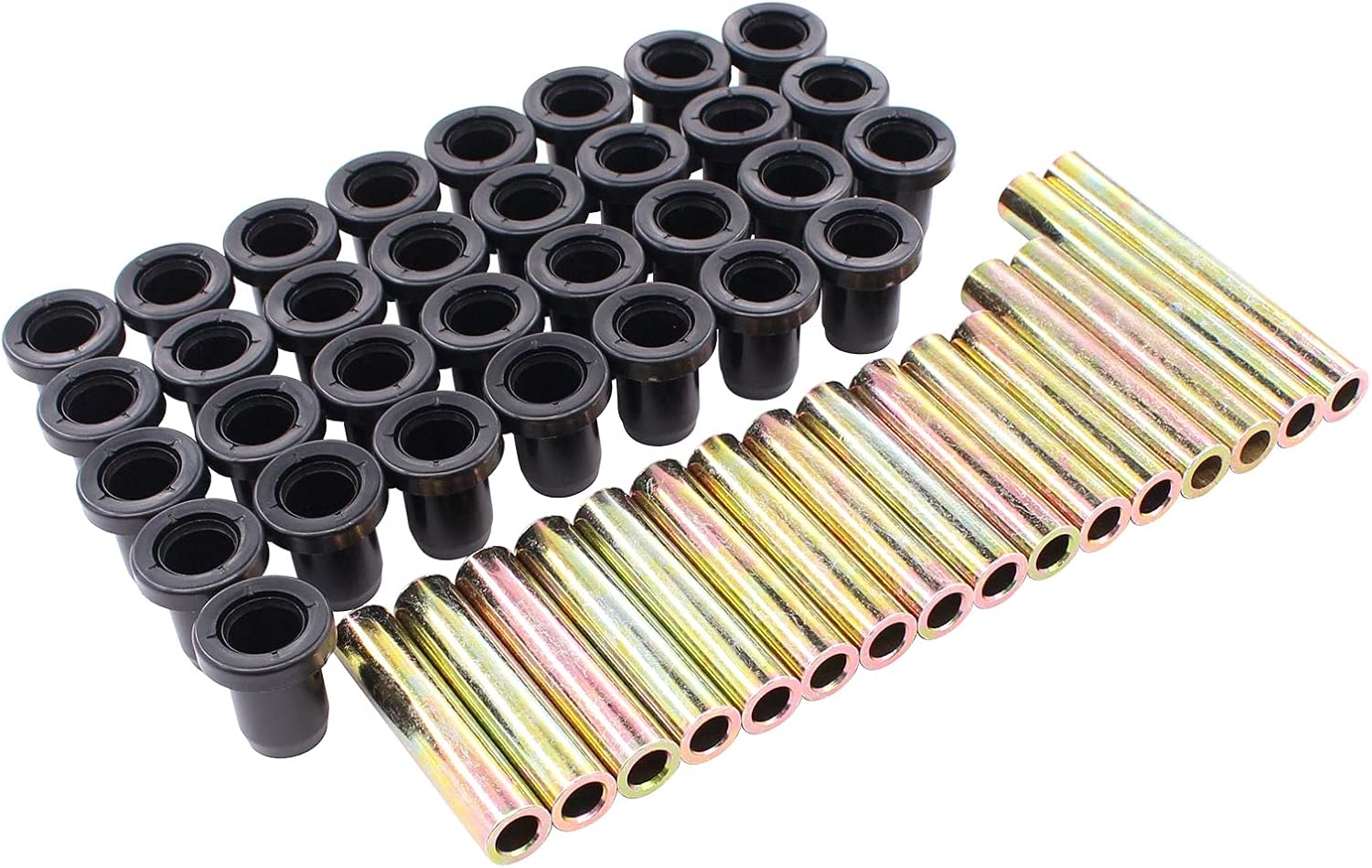 MOTOKU Front and Rear A Arm Bushing Sleeve kit for Polaris Ranger 500 700 2005-2008