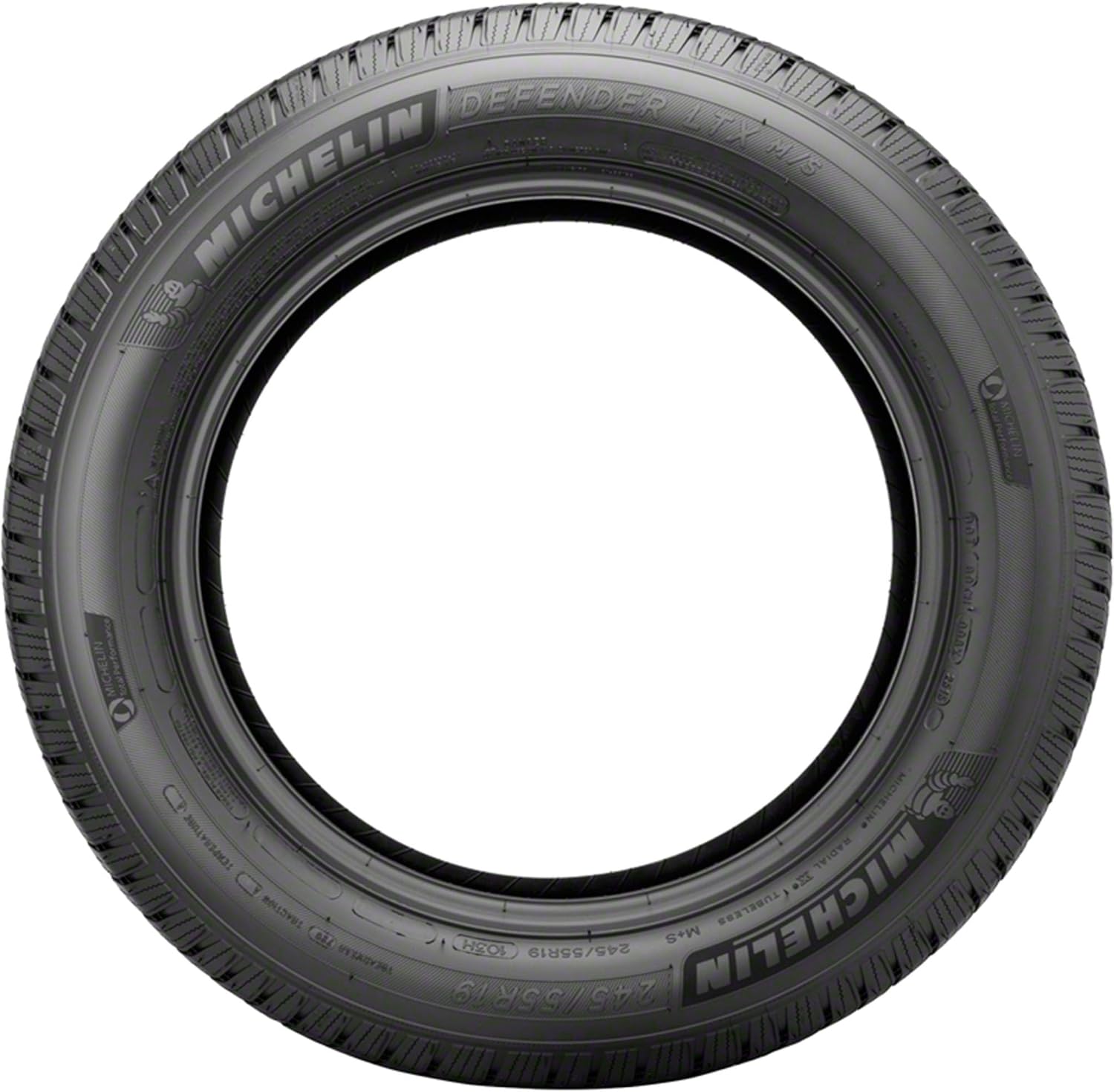 MICHELIN Defender LTX M/S All Season Radial Car Tire for Light Trucks, SUVs and Crossovers, 245/65R17 107T