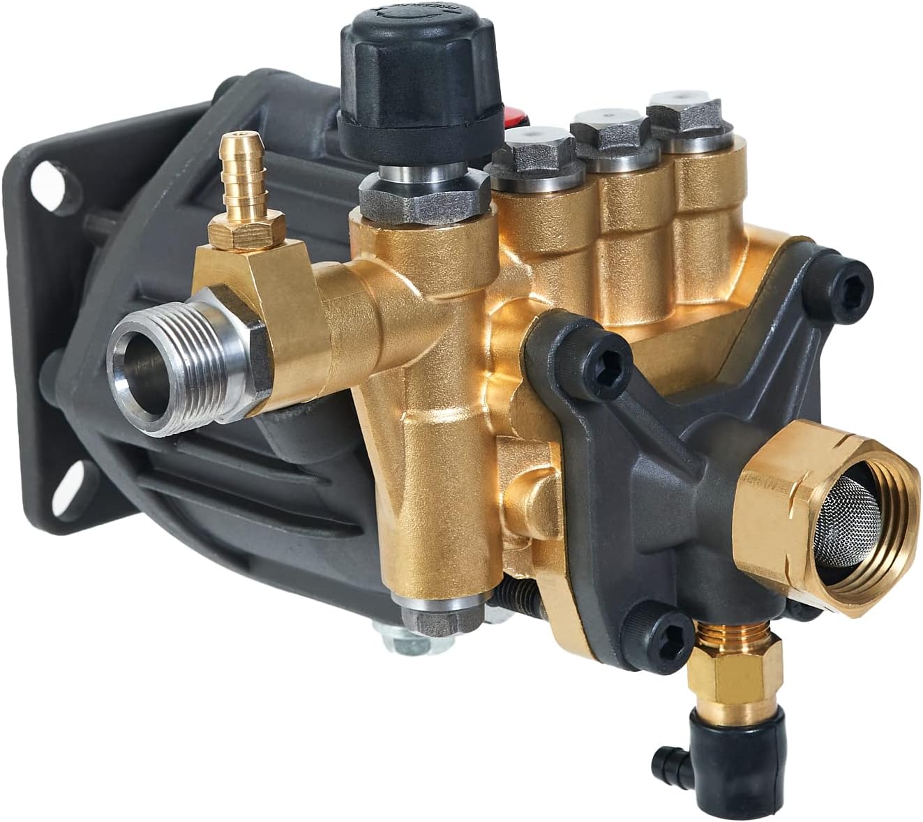 Canpump Pressure Washer Pump for Gas-powered Engines – 2,700 PSI at 3.0 GPM, 3/4 Hollow Shaft