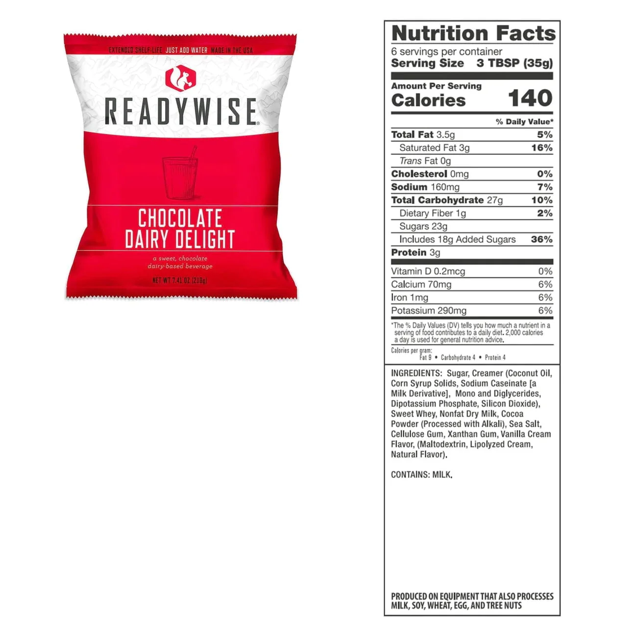 ReadyWise 100 Serving Emergency Food Supply Bucket
