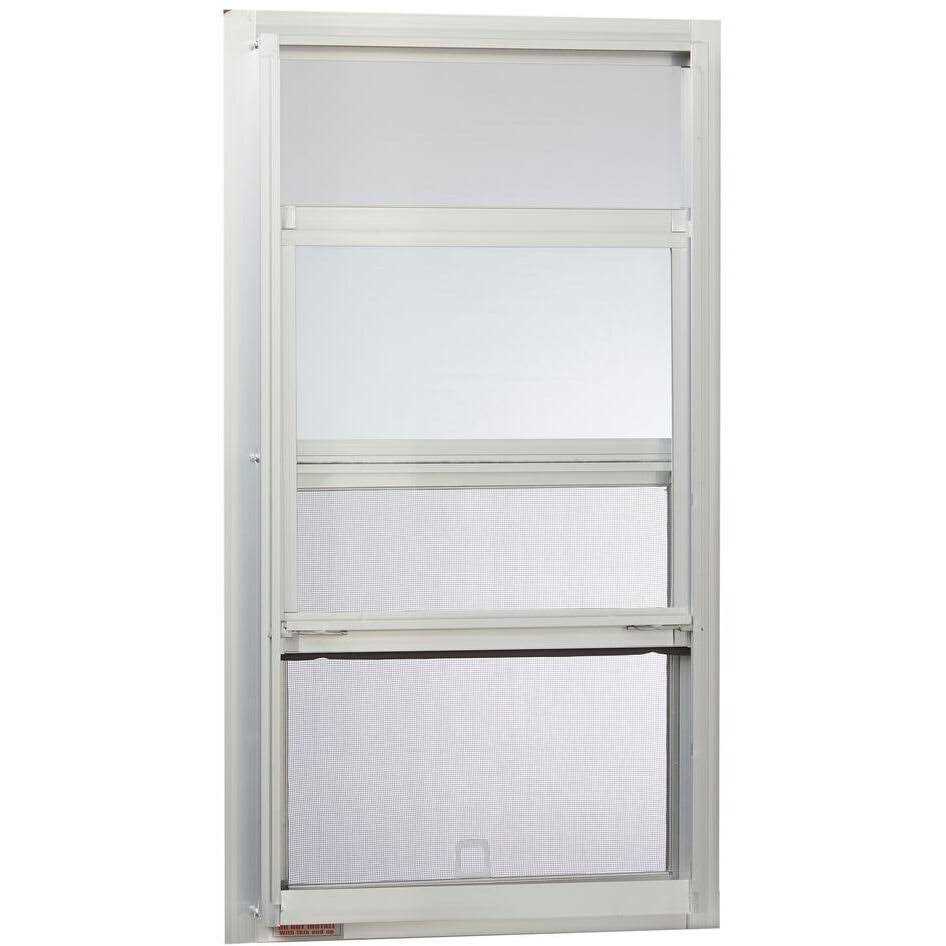 TAFCO WINDOWS 14 in. x 27 in. Mobile Home Single Hung Aluminum Window - Shop Hardware Tools Online Store