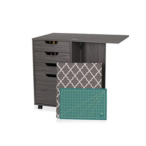 Kangaroo Kiwi Sewing Storage Rolling Caddy and Ironing Station