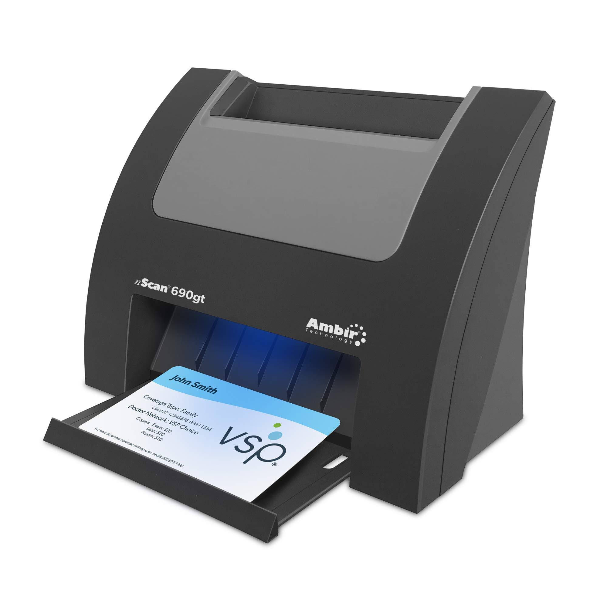 Ambir nScan 690gt Card Scanner - 600 dpi