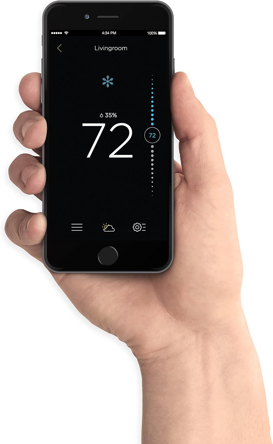 ecobee EB-STATe3L-01 3 Lite Thermostat, Wi-Fi, Works with Amazon Alexa