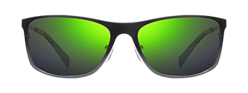 Revo Sunglasses Meridian: Polarized Lens with Titanium Wraparound Frame