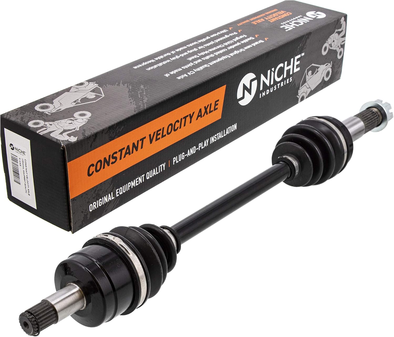 NICHE High Strength Front Left and Right Axle Kit Combo for 2004-2009 Yamaha Rhino 450 660 5UG-F518G-20-00