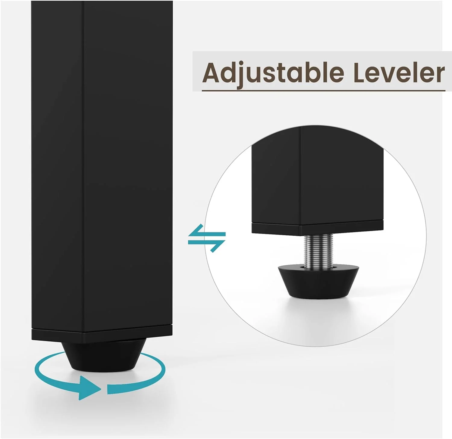 FJU Over The Toilet Cabinet for Bathroom Storage, Over Toilet Storage Cabinet, Above Toilet Storage with 2 Doors and Adjustable Shelf Space Saver Cabinet Over Toilet Bathroom Organizer ()