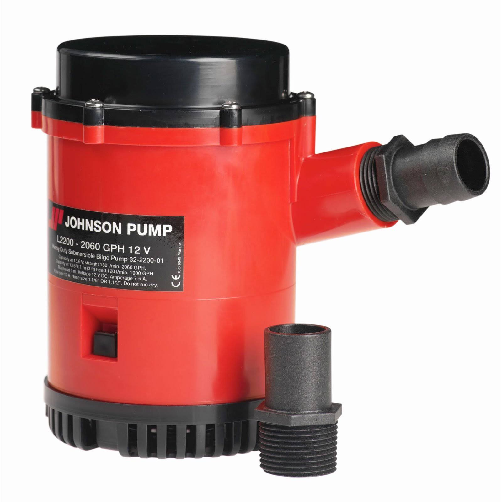 Johnson Pump 2200 GPH Bilge Pump 12V