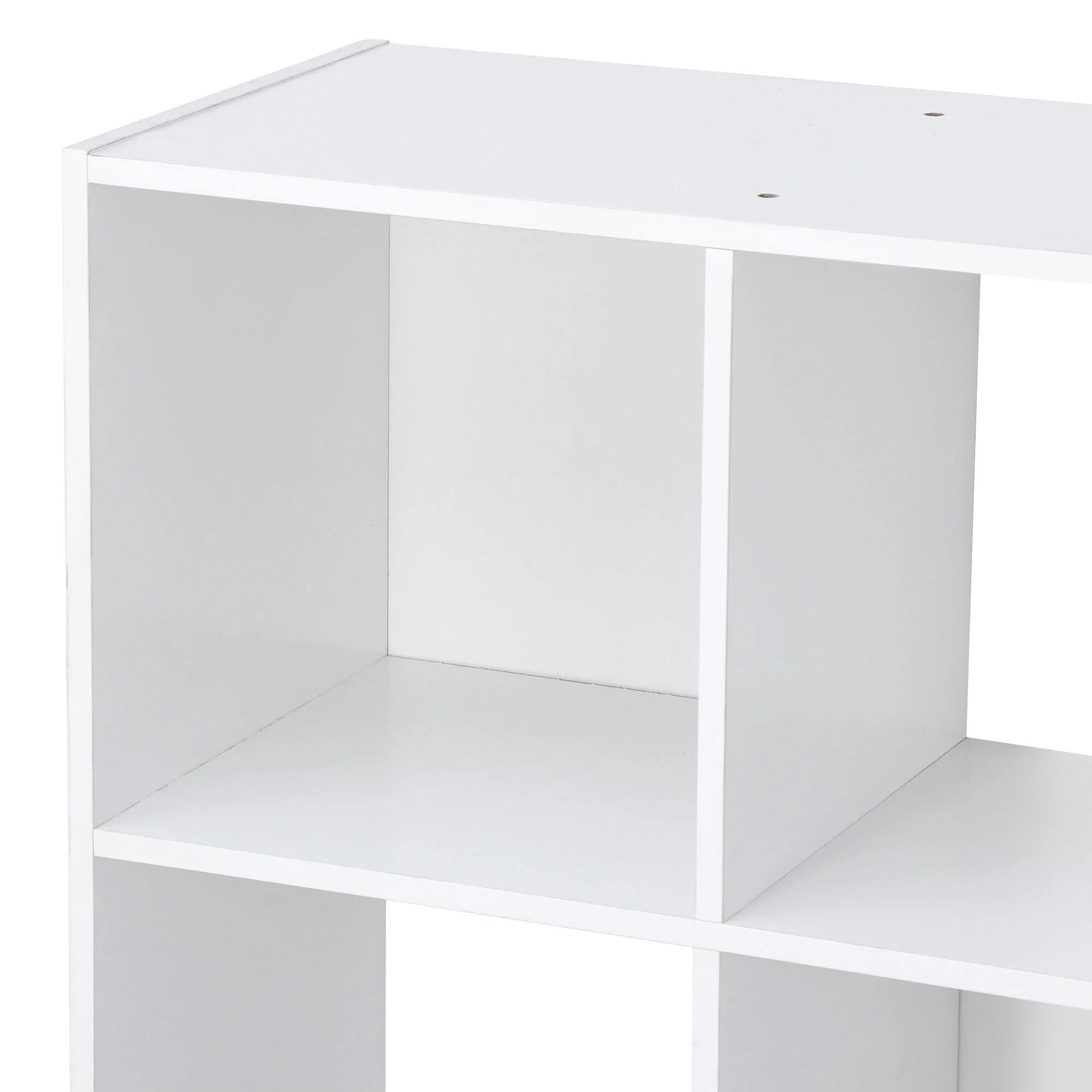 ZENY 9 Cubes Wooden Cube Organizer Bookcase Cubecials Cabinet Storage (Black)
