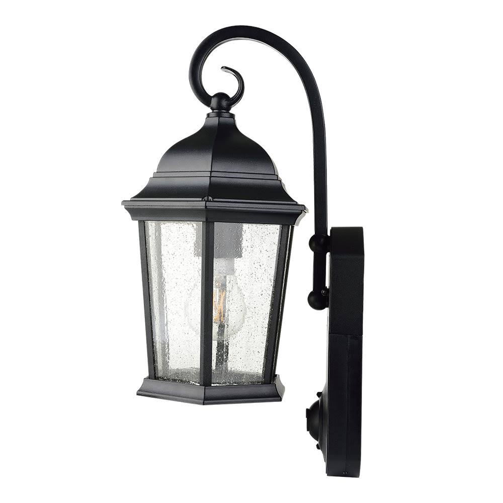 Maximus Camera Porch Light, HD Camera with Siren Alarm, Smart Motion Detection - Bronze