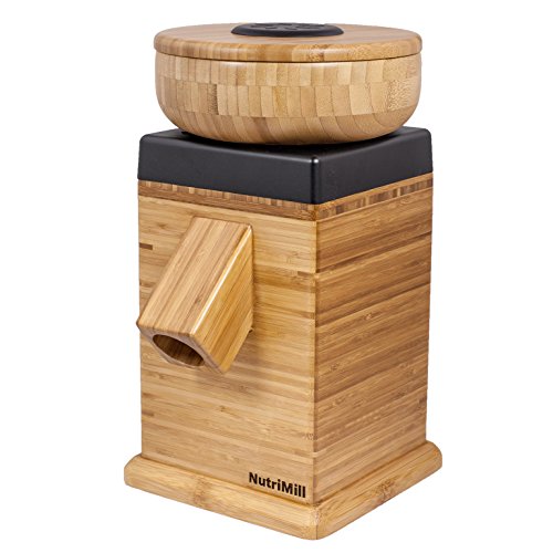 NutriMill Harvest Electric Stone Grain Mill, 450 Watt