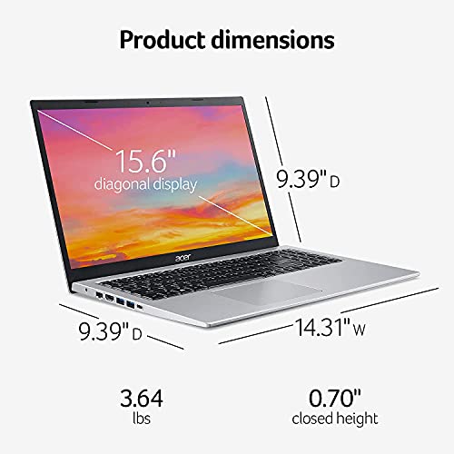 Acer 2022 Newest Aspire 5 15.6" FHD Slim Laptop, 11th Gen Intel Core i3-1115G4(Up to 4.1GHz), 20GB RAM, 512GB NVMe SSD, WiFi 6, USB, Webcam, Windows 11 S (Renewed)