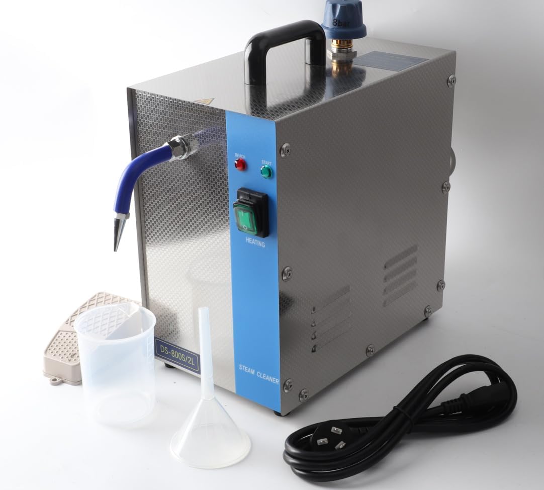 Jewelry Steam Cleaner, Vorole 2L Jewelry Steam Cleaning Machine(DS400S-2L), 110V 1300W