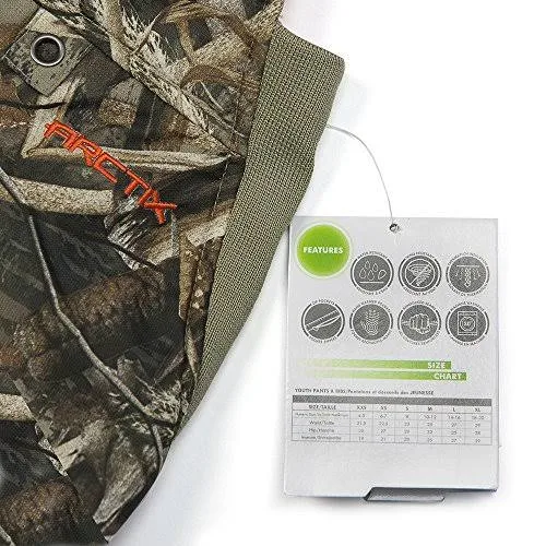 Arctix Overalls Snow Bib Regular Youth Camo / Small