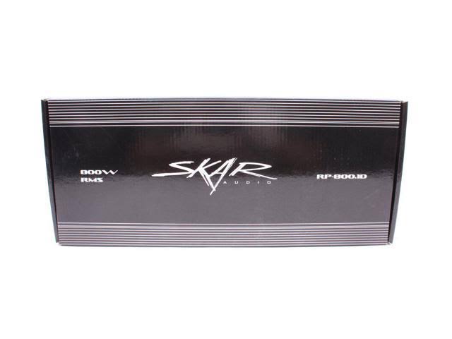 Skar Audio RP-800.1D Monoblock 800-Watt Class D MOSFET Subwoofer Amplifier