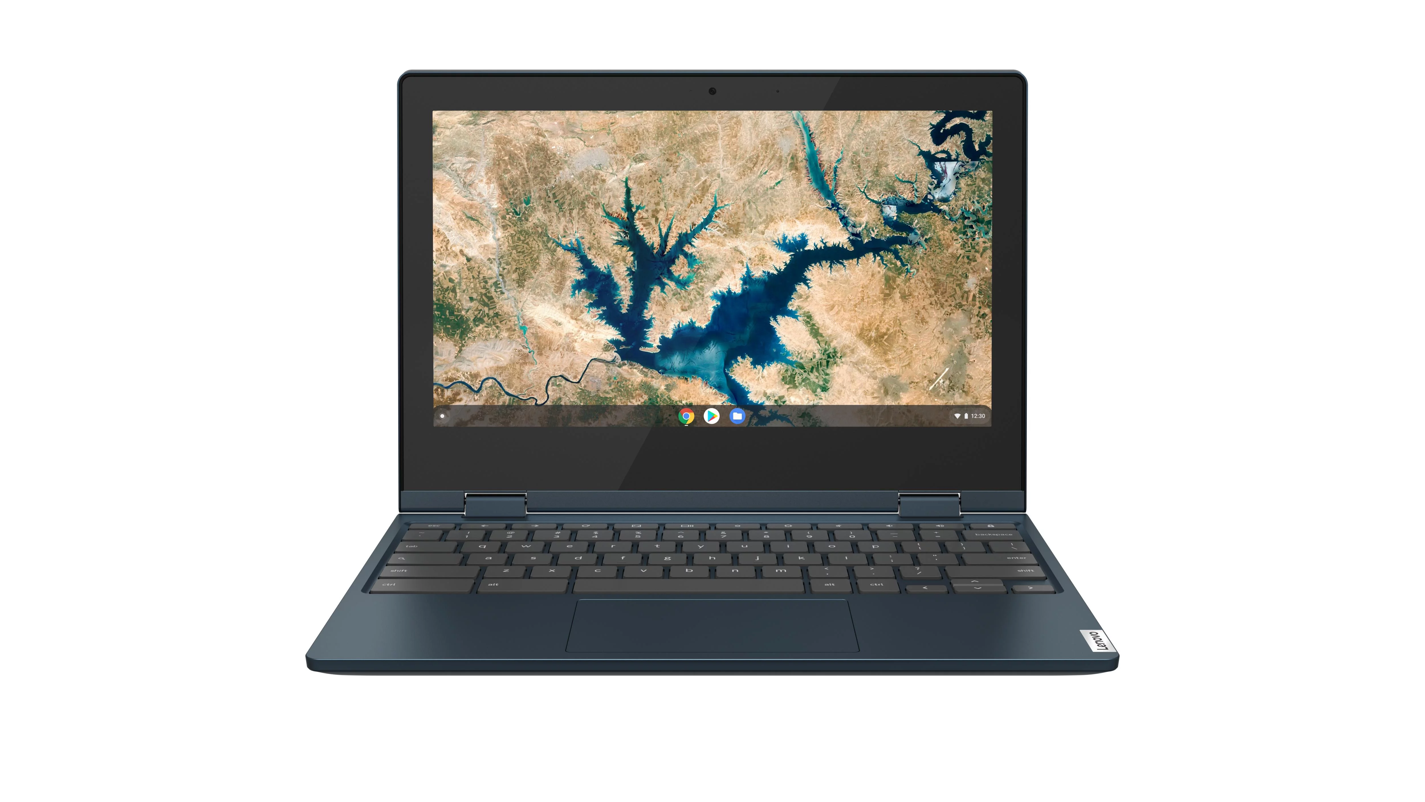 Lenovo Ideapad Flex 3 Chromebook - 11.6" Touchscreen 2-in-1 - Intel Celeron N4020 - 4GB - 32GB eMMC - Abyss Blue - Chrome OS - 82BB0009US