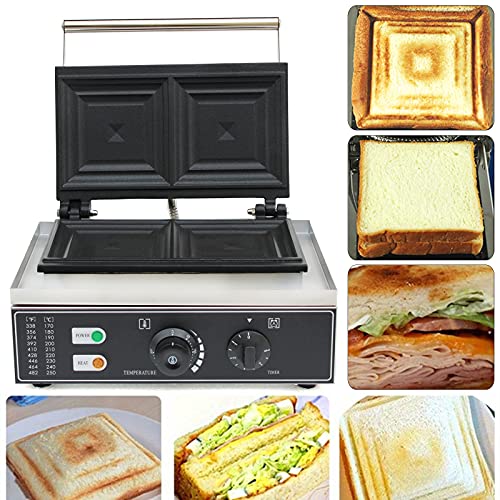 Commercial Waffle Maker Electric Baker Machine Waffle Bites Maker Bubble Waffle Ball Machine Electric Baking Pan Machine Fast Heating Uniform Temperature Non-Stick Pan Energy Saving