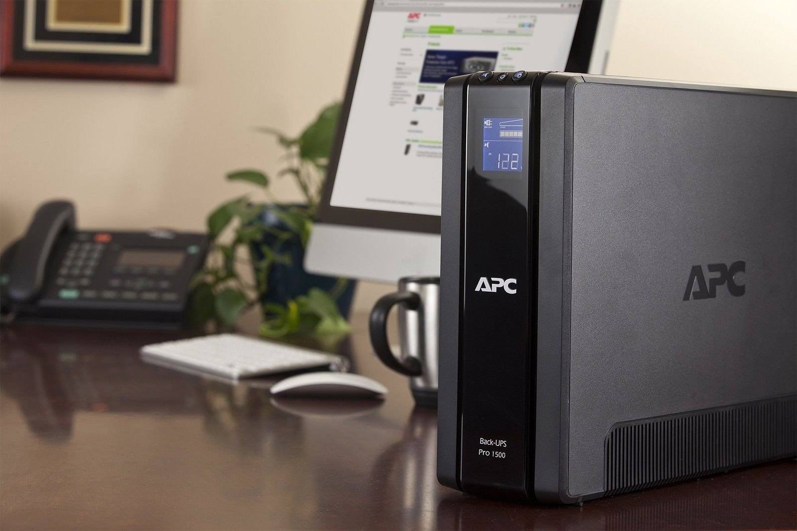 APC BR1500G Back-UPS Pro 1500VA 10-Outlet Uninterruptible Power Supply