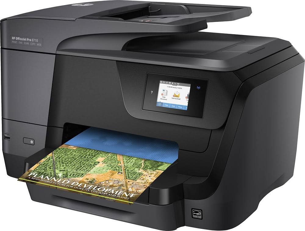 HP OfficeJet Pro 8710 Color Inkjet All-in-One Printer (M9L66A)