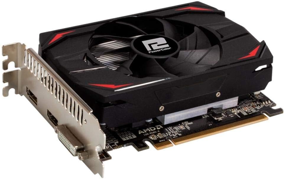 PowerColor AMD Radeon RX 550 4GB Red Dragon Graphics Card