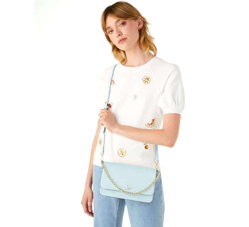 Kate Spade New York Women's Madison Saffiano Leather Flap Crossbody Bag