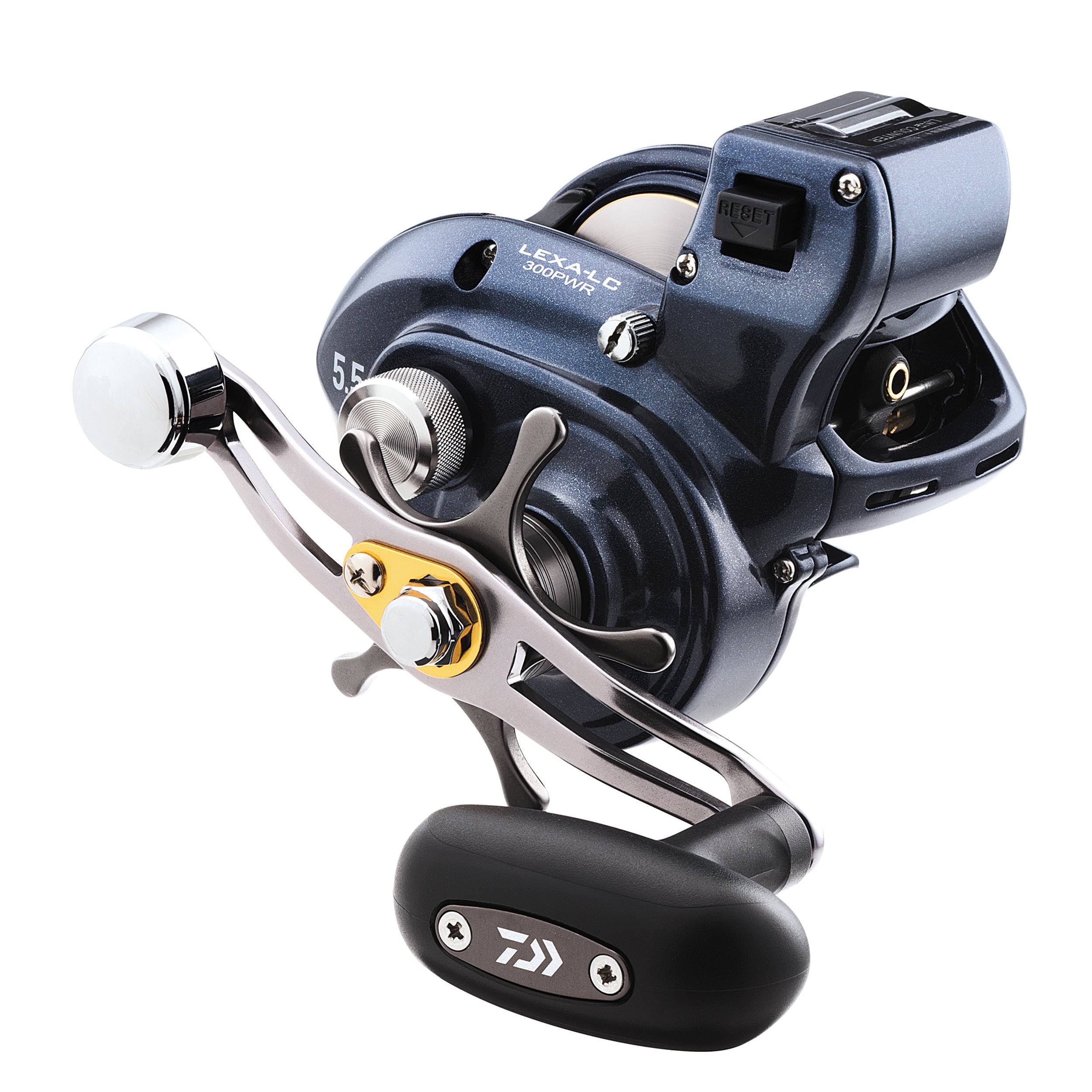 Daiwa Lexa 300 Line Counter Baitcasting Reel -Left Hand
