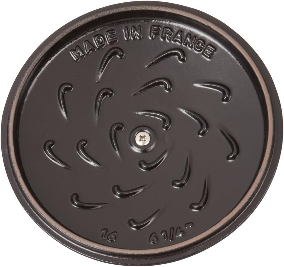 Staub Cast Iron 1.5-qt Petite French Oven - Matte Black, Made in France
