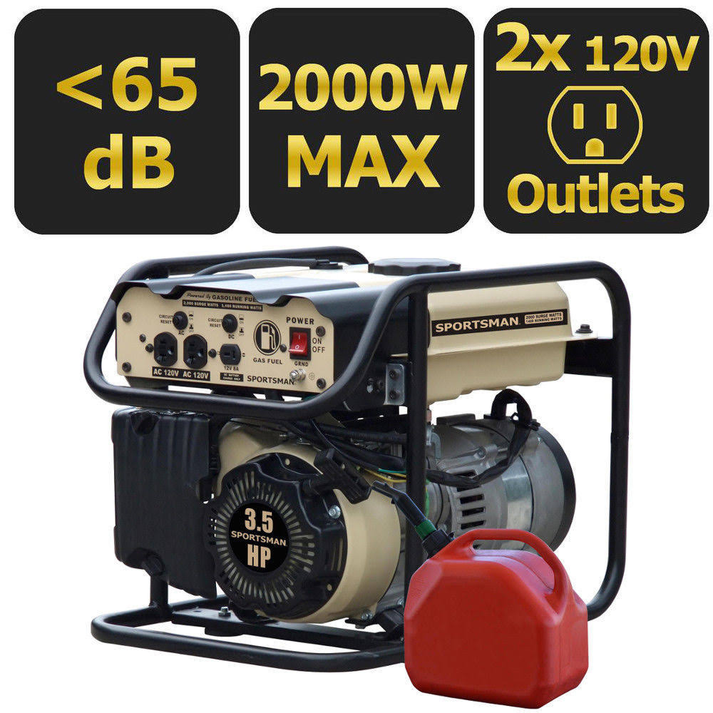 Sportsman Sandstorm Gasoline 2000-Watt Portable Generator