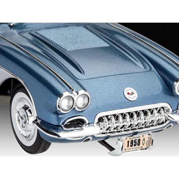 Revell 67037 Model Set - &58 Corvette Roadster (1:25 Scale)