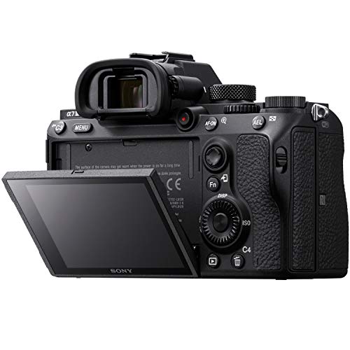 Sony a7III Full Frame Mirrorless Camera with FE 28-70mm F3.5-5.6 OSS Lens Kit ILCE-7M3K/B Bundle with Telephoto and Wide-Angle Lens Set, 2X 64GB Memory Cards, Deco Gear Bag and Accessories (26 Items)