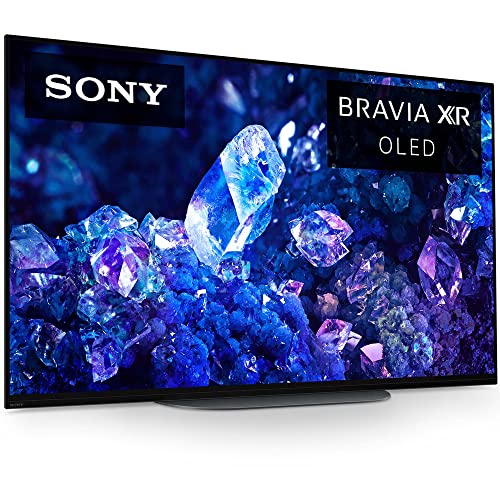 Sony XR42A90K Bravia XR A90K 42" 4K HDR OLED Smart TV Bundle with Monster TV Full Motion Wall Mount for 32"-70" with 6 Piece Sound Reactive Lighting Kit