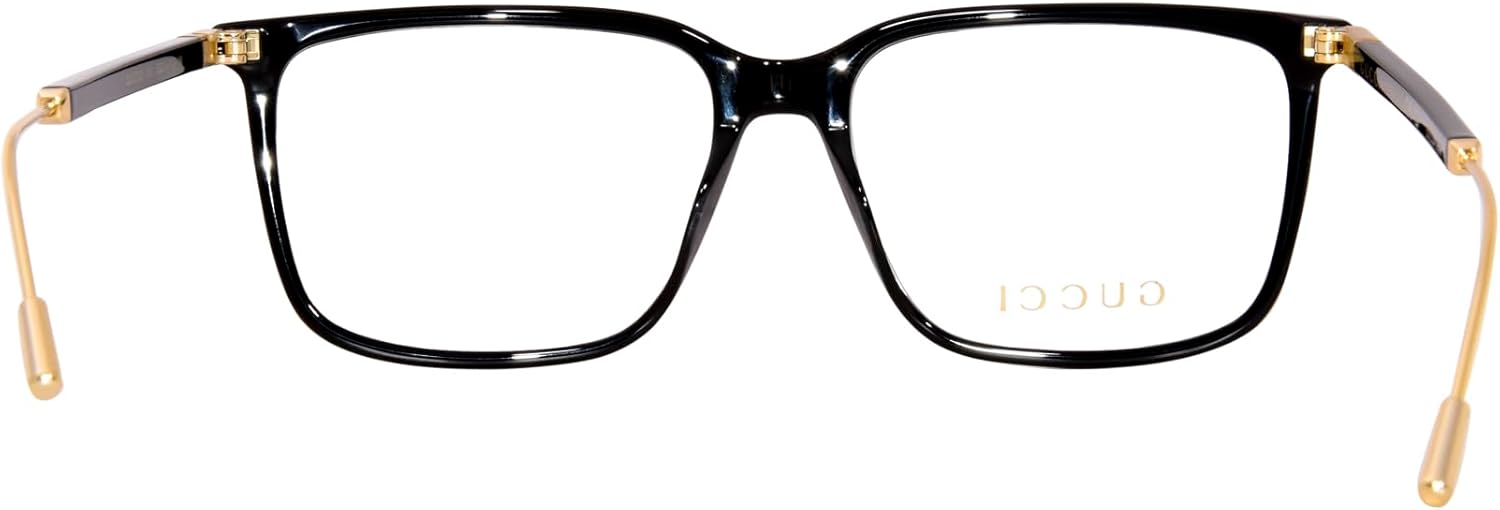 Gucci GG1273O 001 Black Rectangle Men's Eyeglasses