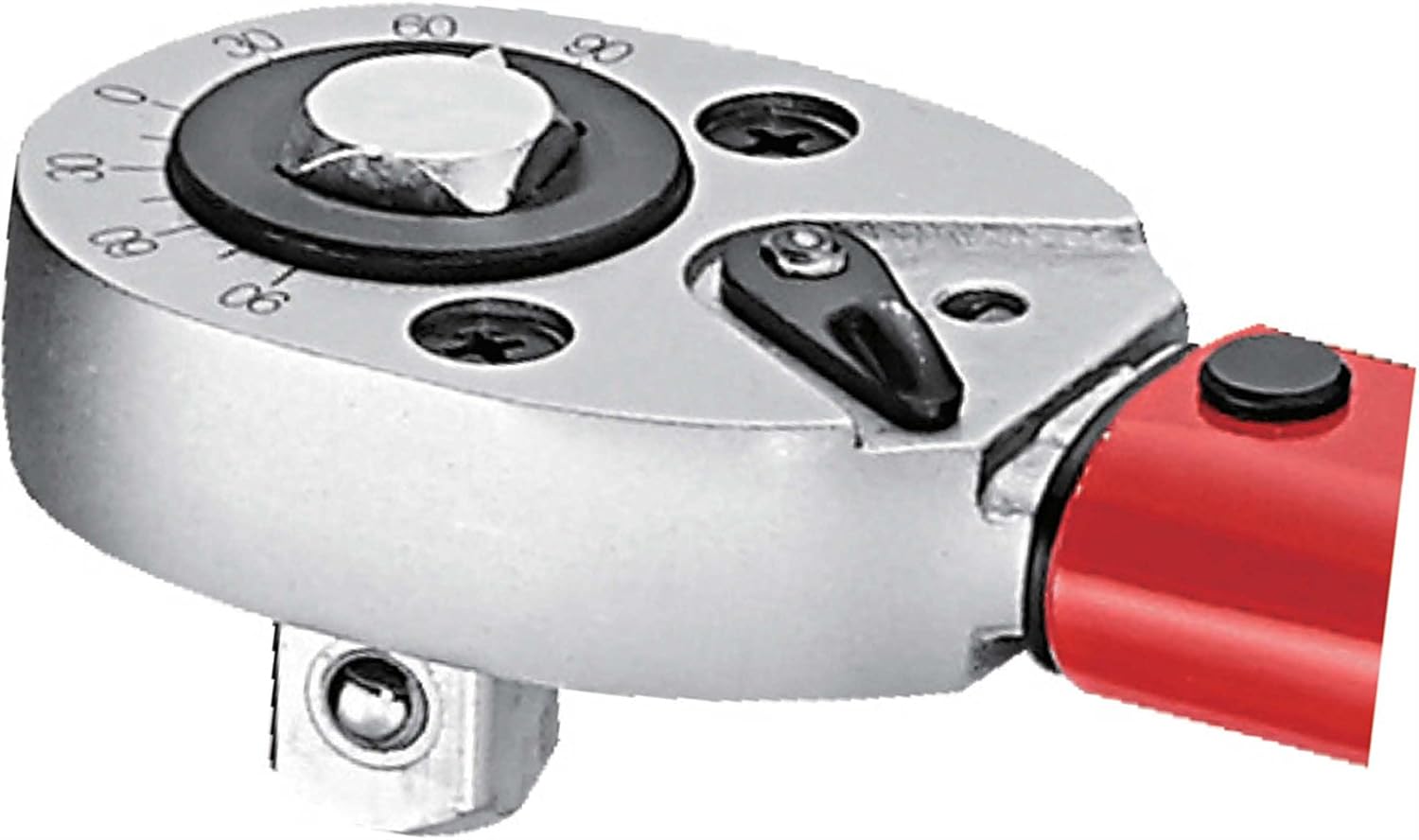 Teng Tools 1/2 Inch Drive Torque Wrench 50 - 250ft-lb - 1292UAGE4,Red