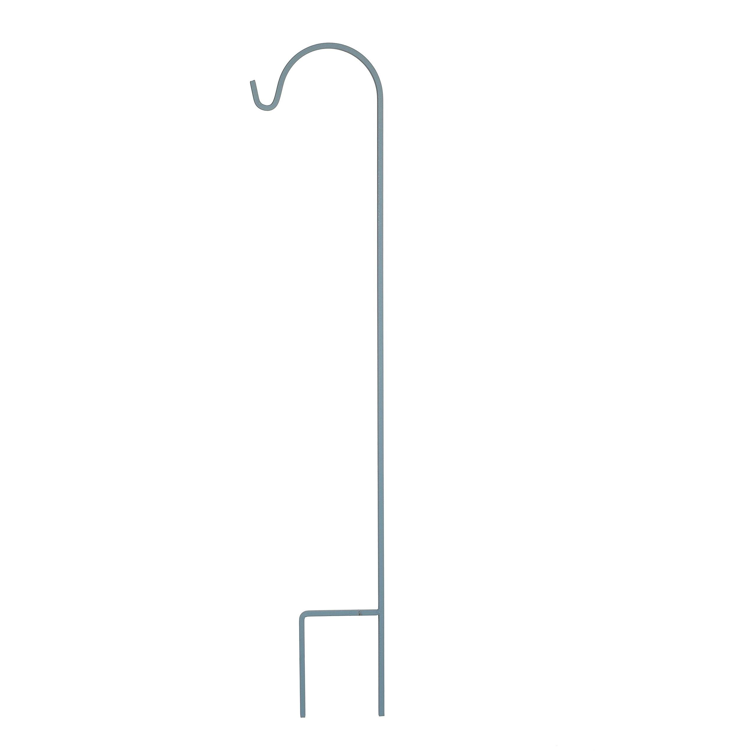 American GardenWorks UrbanGarden Single Hanger Shepherd Hook Blue